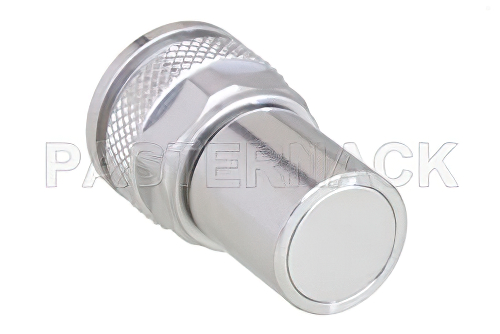 2 Watt RF Load Up to 6 GHz with TNC Male Tri-Metal Plated Brass