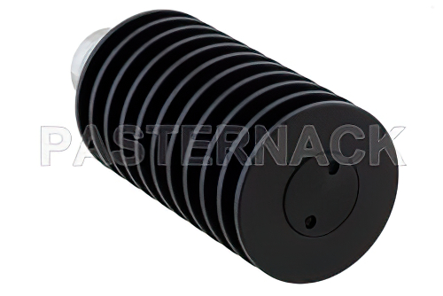 50 Watt RF Load Up to 8.5 GHz with N Male Black Anodized Aluminum Heatsink