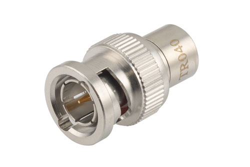 2 Watt 75ohm BNC plug termination 2GHz VSWR1.2