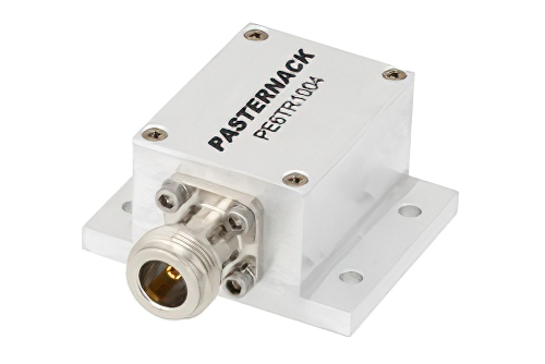 High Power 300 Watt RF Load Up to 3 GHz with N Female Chem Film Plated Aluminum