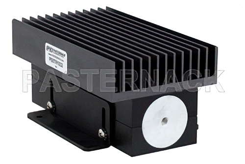 High Power 100 Watt RF Load Up to 2.7 GHz with N Male Black Anodized Aluminum