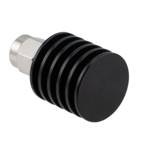 5 Watt RF Load (Termination) Up to 12.4 GHz With SMA Male Input Black Anodized Aluminum Body