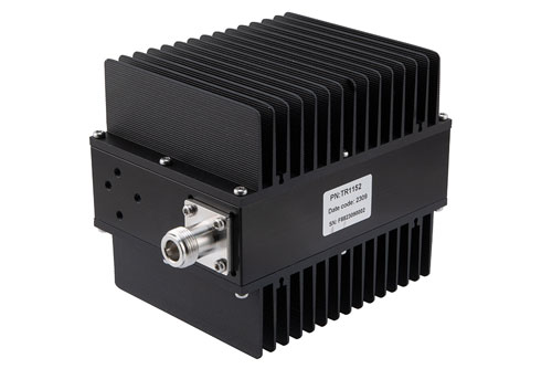Low PIM 100 Watt RF Load 0.4 GHz to 6 GHz with N-type Female Black Anodized Aluminum