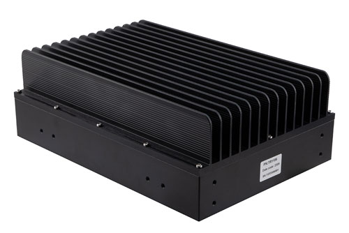 Low PIM 300 Watt RF Load 0.4 GHz to 6 GHz with N-type Female Black Anodized Aluminum