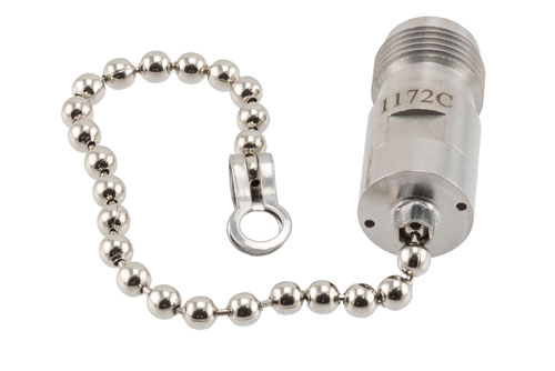 2 Watt RF Load With Chain Up to 18 GHz With TNC Female Input Stainless Steel Body