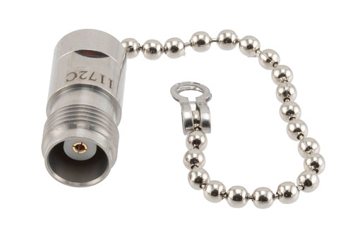 2 Watt RF Load With Chain Up to 18 GHz With TNC Female Input Stainless Steel Body