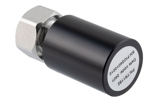 10 Watt RF Load (Termination) Up to 6 GHz With 4.3-10 Male Input Black Anodized Aluminum Body