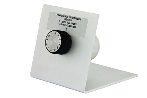 0 to 1 dB Rotary Step Attenuator, 75 Ohm BNC Female to 75 Ohm BNC Female With 0.1 dB Step Rated to 1 Watt Up to 500 MHz