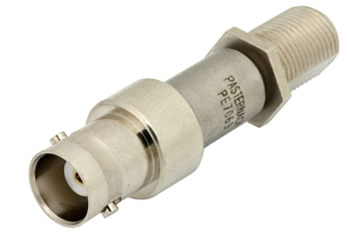 50 Ohm BNC Female to 75 Ohm F Female Matching Pad Operating from DC to 3 GHz RoHS Compliant