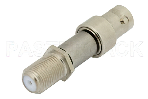 50 Ohm BNC Female to 75 Ohm F Female Matching Pad Operating from DC to 3 GHz RoHS Compliant