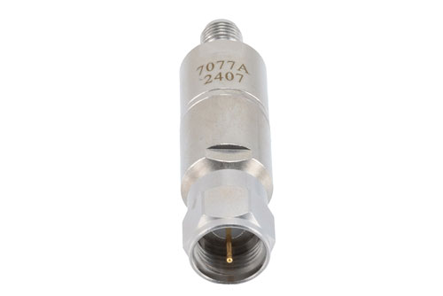 50 Ohm SMA Female to 75 Ohm F Male Matching Pad Operating from DC to 3 GHz