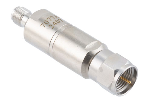 50 Ohm SMA Female to 75 Ohm F Male Matching Pad Operating from DC to 3 GHz