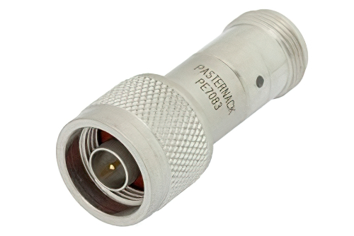 50 Ohm N Female to 75 Ohm N Male Matching Pad Operating from DC to 3 GHz RoHS Compliant