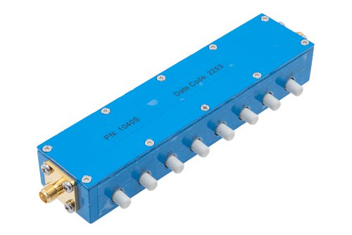 0 to 90 dB Push Button Step Attenuator, 50 Ohm SMA Female To 50 Ohm SMA Female With 1 dB Step Rated To 2 Watts Up To 1 GHz
