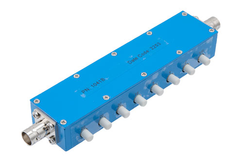 0 to 90 dB Push Button Step Attenuator, 50 Ohm BNC Female To 50 Ohm BNC Female With 1 dB Step Rated To 2 Watts Up To 3 GHz