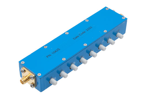 0 to 90 dB Push Button Step Attenuator, 50 Ohm SMA Female To 50 Ohm SMA Female With 1 dB Step Rated To 2 Watts Up To 4 GHz