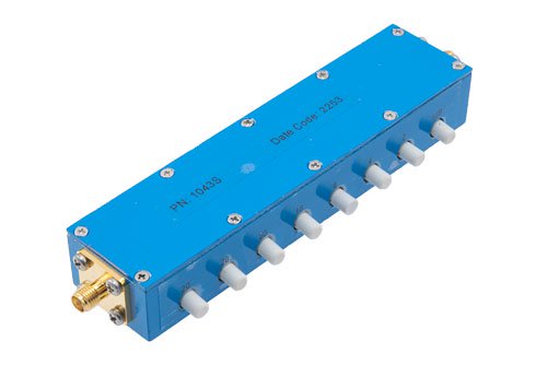 0 to 90 dB Push Button Step Attenuator, 50 Ohm SMA Female To 50 Ohm SMA Female With 1 dB Step Rated To 5 Watts Up To 1 GHz