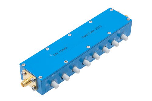 0 to 90 dB Push Button Step Attenuator, 50 Ohm SMA Female To 50 Ohm SMA Female With 1 dB Step Rated To 5 Watts Up To 3 GHz