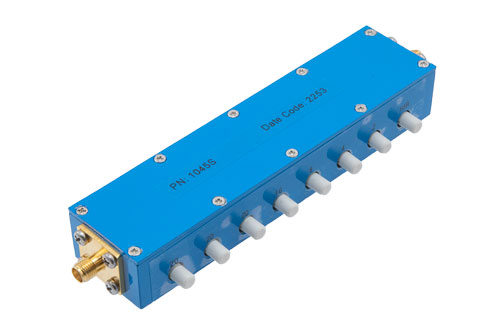 0 to 90 dB Push Button Step Attenuator, 50 Ohm SMA Female To 50 Ohm SMA Female With 1 dB Step Rated To 5 Watts Up To 4 GHz