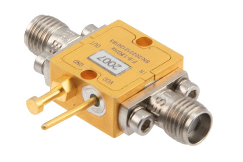 8 GHz to 12 GHz Voltage Control Attenuator, 30 dB, Field Replaceable SMA