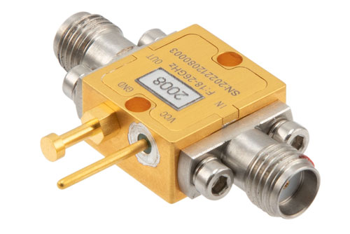 18 GHz to 26 GHz Absorptive Voltage Control Attenuator, 30 dB, Field Replaceable SMA