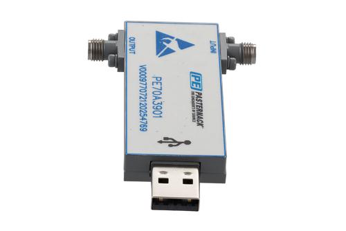 30 dB Programmable USB Controlled Attenuator, 2.92mm Female to 2.92mm Female, 1 dB Steps From 100 MHz to 40 GHz