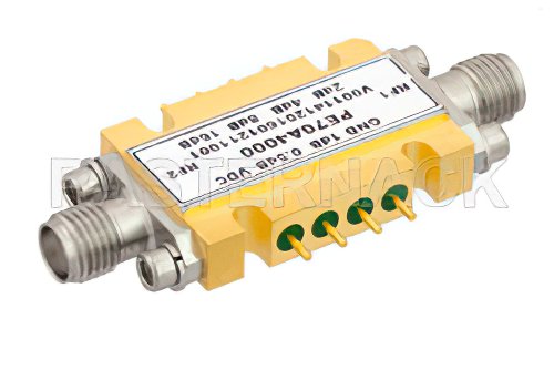 6 Bit TTL Controlled Programmable Attenuator, 31.5 dB Up to 13 GHz, 0.5 dB Steps, SMA Female