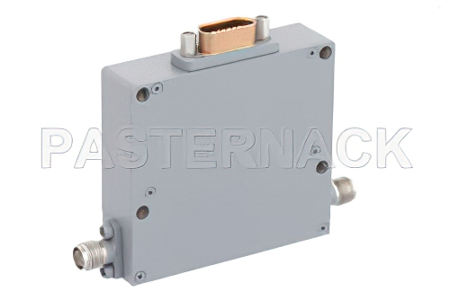 60 dB With 10 Bit Programmable TTL Controlled Attenuator, SMA Female To SMA Female, 0.06 dB Steps From 500 MHz To 18 GHz