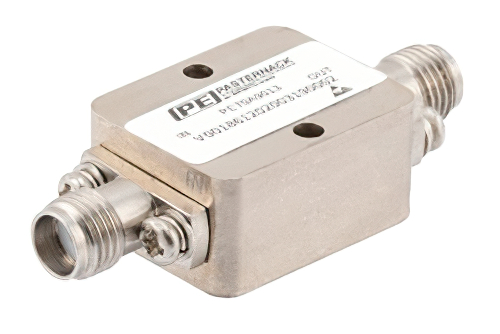 Positive Slope Equalizer, 6 GHz to 18 GHz, 6.8 dB Fixed Equalizing Value, 1.5 dB Loss, Max Pin +30 dBm, Field Replaceable SMA