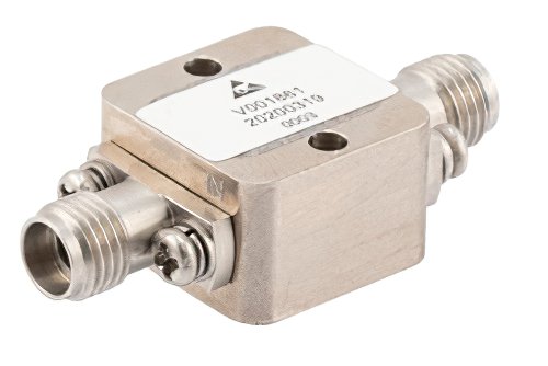 Positive Slope Equalizer, 18 GHz to 40 GHz, 4.8 dB Fixed Equalizing Value, 2 dB Loss, Max Pin +30 dBm, Field Replaceable 2.92mm