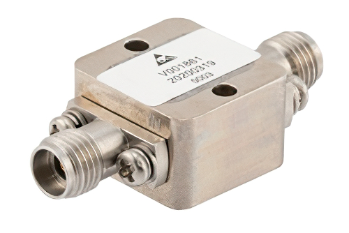 Positive Slope Equalizer, 26.5 GHz to 40 GHz, 3 dB Fixed Equalizing Value, 3 dB Loss, Max Pin +30 dBm, Field Replaceable 2.92mm