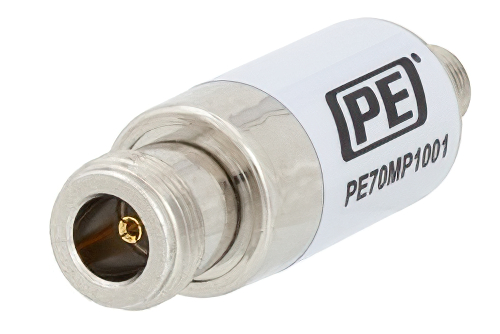 50 Ohm N Female to 75 Ohm F Female Matching Pad Operating From 0.009 MHz to 3 GHz RoHS Compliant
