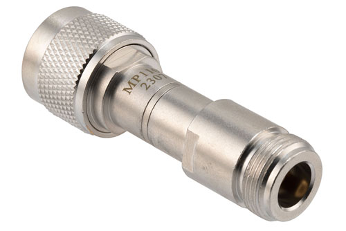 75 Ohm N Male to 50 Ohm N Female Matching Pad Operating from DC to 3 GHz