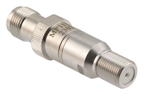 50 Ohm TNC Female to 75 Ohm F Female Matching Pad Operating from DC to 3 GHz