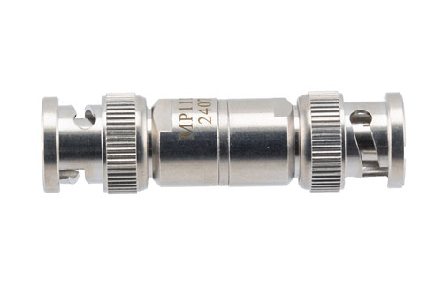 75 Ohm BNC Male to 50 Ohm BNC Male Matching Pad Operating from DC to 3 GHz