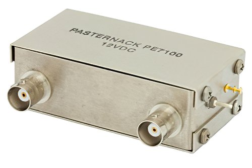 A/B Coaxial Electromechanical Relay Switch, DC to 1,000 MHz, 5W, 12V, BNC