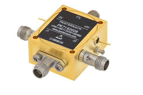 Absorptive SPDT PIN Diode Switch Operating From 100 MHz to 67 GHz Up to +27 dBm and 1.85mm