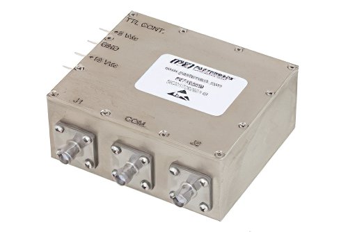 SPDT PIN Diode Switch Operating From 100 MHz to 500 MHz Up to 250 Watts (+54 dBm) and SMA
