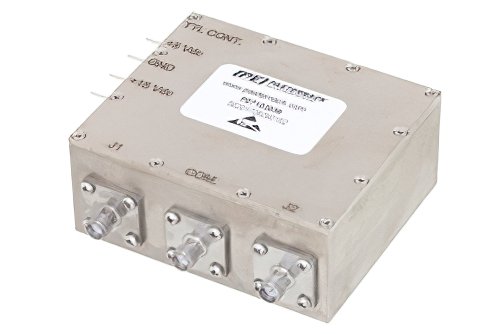 SPDT PIN Diode Switch Operating From 20 MHz to 500 MHz Up to 150 Watts (+51.8 dBm) and SMA