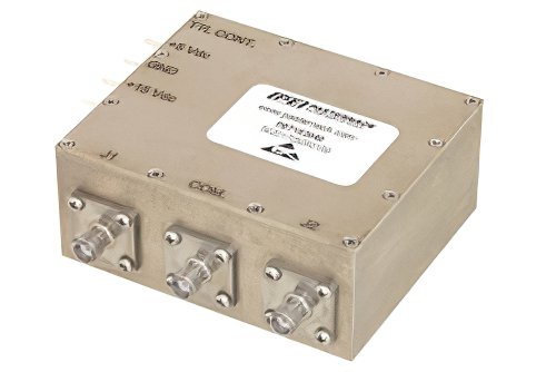 SPDT PIN Diode Switch Operating from 20 MHz to 1 GHz Up to 150 Watts (+51.8 dBm) and SMA