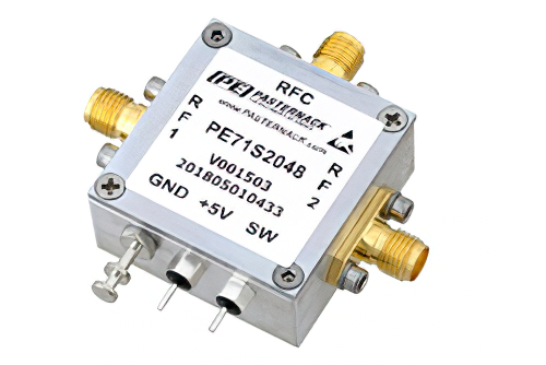 SPDT PIN Diode Switch Operating from 50 MHz to 1.5 GHz Up to 4 Watts (+36 dBm) and SMA