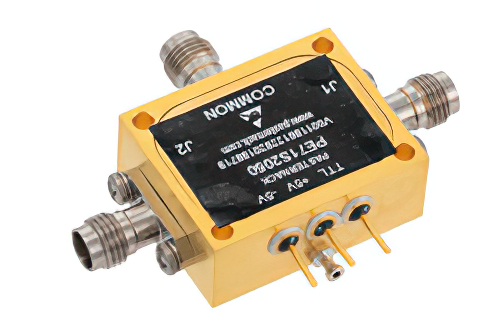 Absorptive SPDT PIN Diode Switch Operating from 100 MHz to 67 GHz Up to 0.5 Watts (+27 dBm) and 1.85mm