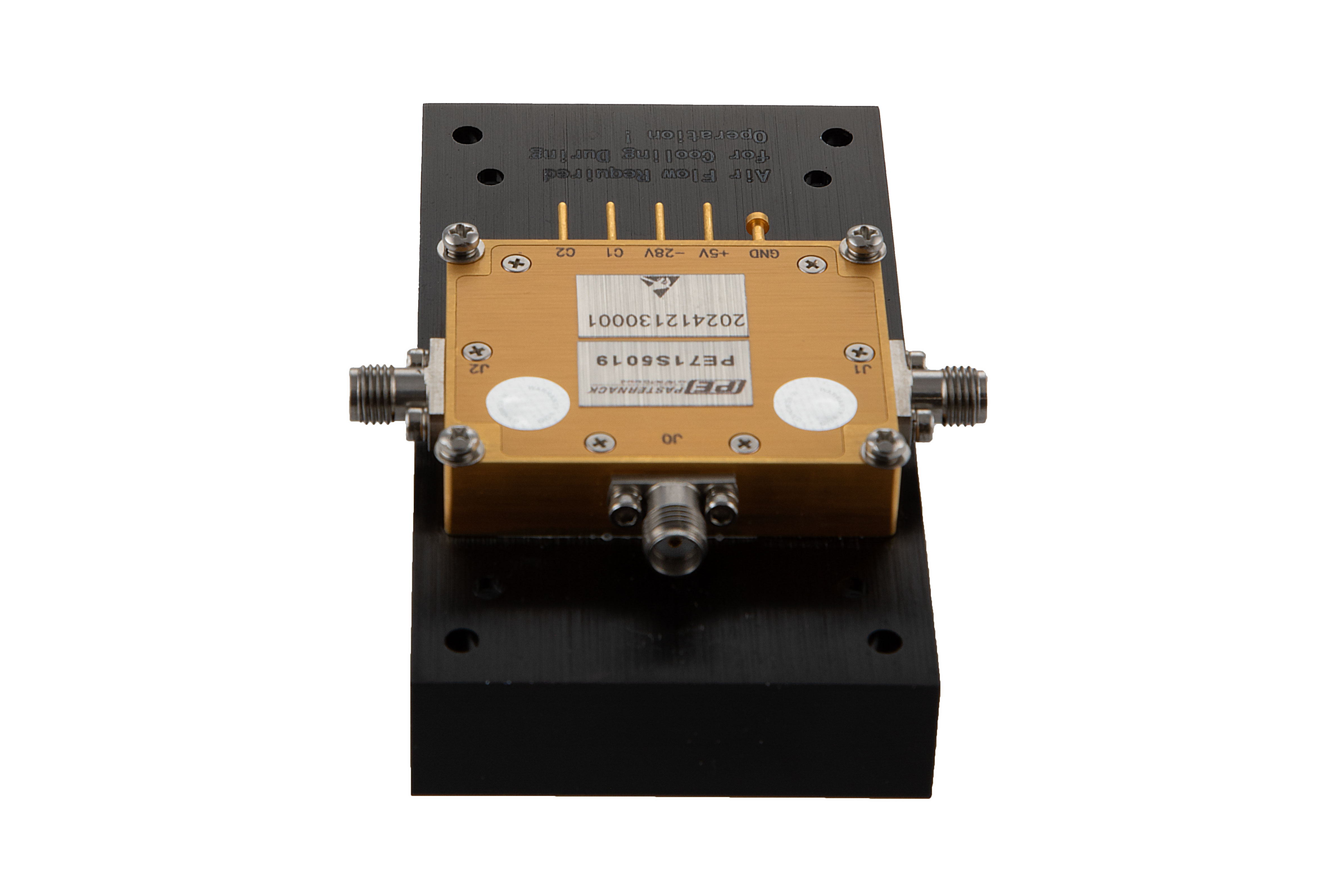 Reflective SPDT PIN Diode Switch Operating From 20 MHz to 500 MHz Up to 100 Watt (+50 dBm) and Field Replaceable SMA with Heatsink