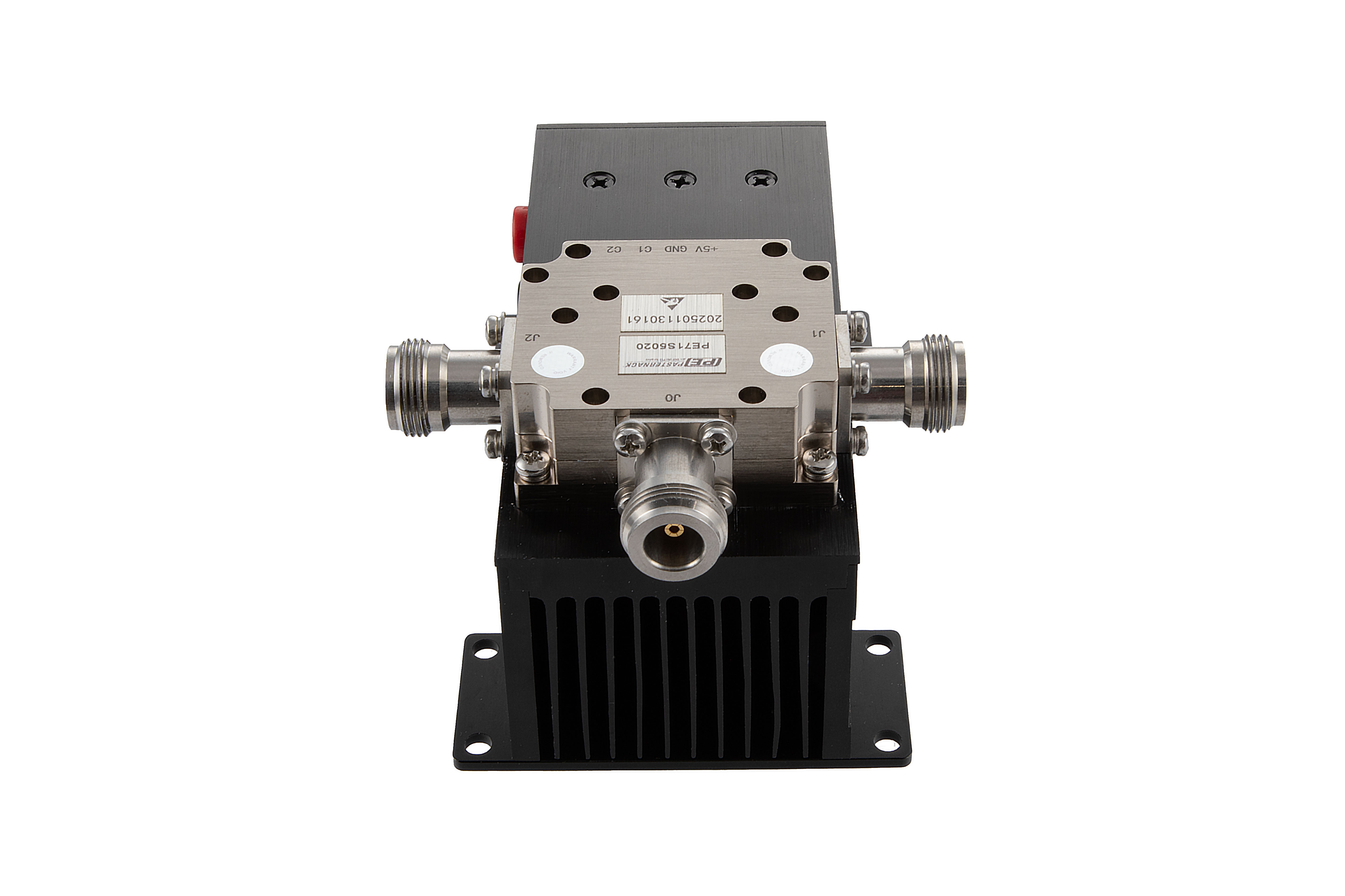 Reflective SPDT PIN Diode Switch Operating From 1 GHz to 2 GHz Up to 70 Watt (+48.45 dBm) and Field Replaceable N-Type with Heatsink