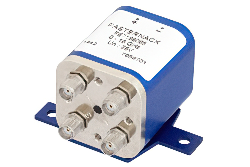 Transfer Electromechanical Relay Failsafe Switch, DC to 18 GHz, up to 240W, 28V, SMA