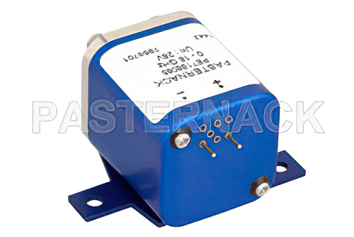 Transfer Electromechanical Relay Failsafe Switch, DC to 18 GHz, up to 240W, 28V, SMA