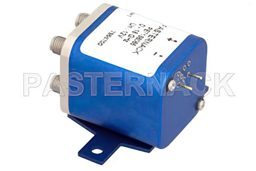 Transfer Electromechanical Relay Failsafe Switch, DC to 18 GHz, up to 240W, 12V, SMA
