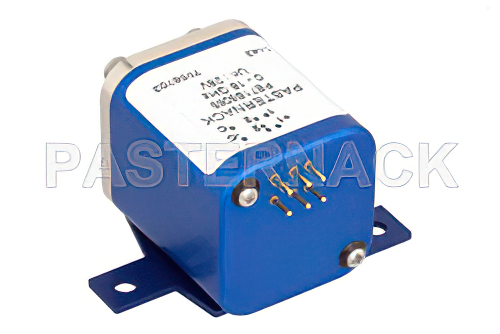 Transfer Electromechanical Relay Latching Switch, DC to 18 GHz, up to 240W, 28V Indicators, SMA