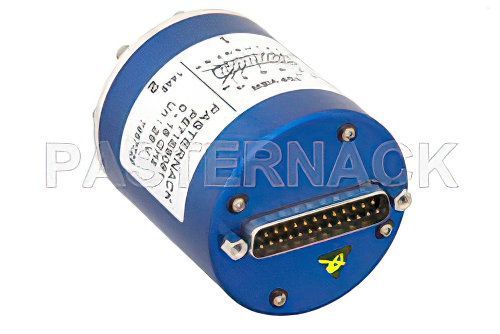 SP8T Electromechanical Relay Latching Switch, Terminated, DC to 18 GHz, up to 240W, 28V Self Cut Off, Auto Reset, Indicators, Diodes, SMA