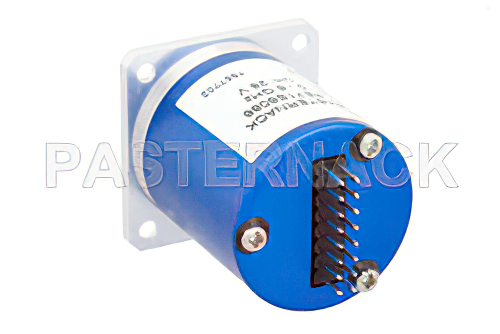 SP6T Electromechanical Relay Latching Switch, DC to 6 GHz, up to 80W, 28V Global Reset, SMA